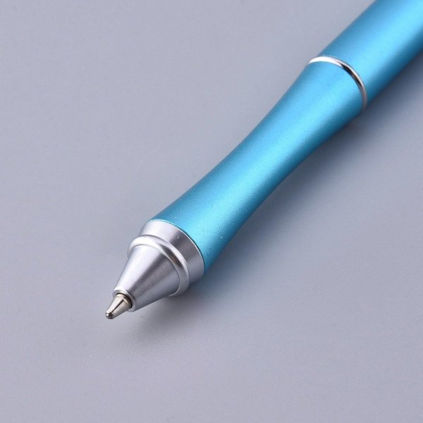 Stylo &agrave; d&eacute;corer pour perles En M&eacute;tal &agrave; Customiser Bleu N&deg;02