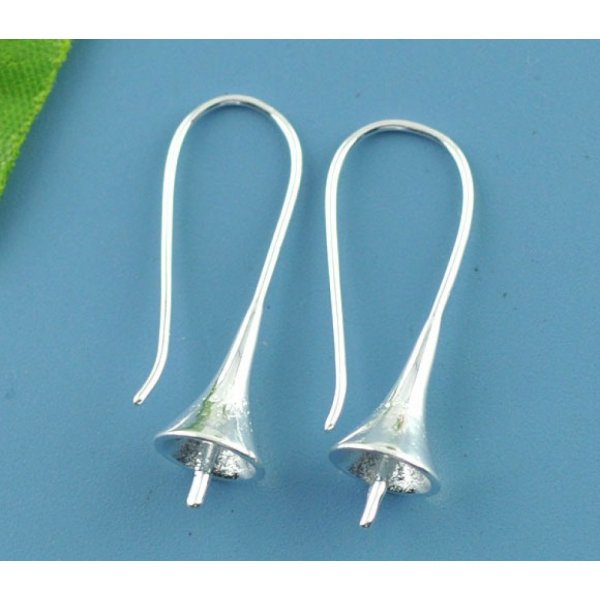 Support Boucle d'oreille pour boule &agrave; garnir x 1 Paire