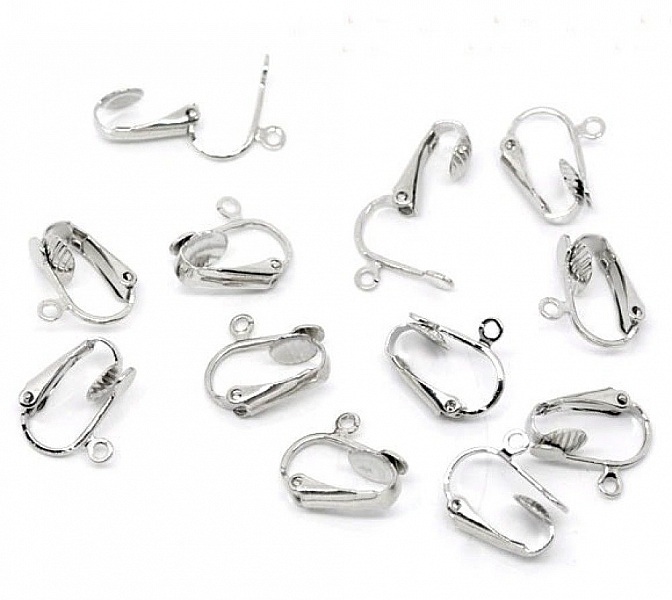 Support Boucle d'oreille Clip N&deg;03 x 1 Paire