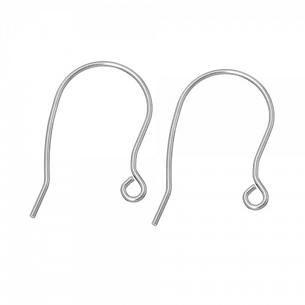 Support Boucle d'oreille Hame&ccedil;on Acier Inoxydable N&deg;02 X 1 Paire