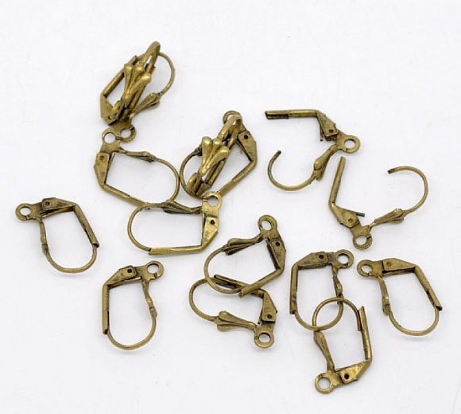 Support Boucle d'oreille Dormeuse N&deg;09 x 5 Paires