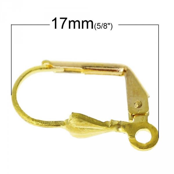 Support Boucle d'oreille Dormeuse N&deg;10 x 10 Paires