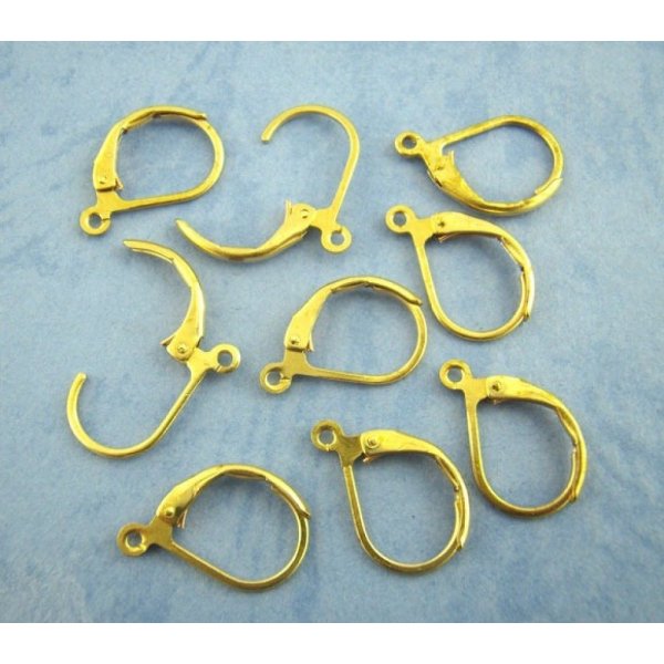 Support Boucle d'oreille Dormeuse N&deg;14 x 5 Paires