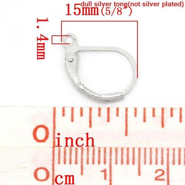 Support Boucle d'oreille Dormeuse N&deg;19 x 5 Paires