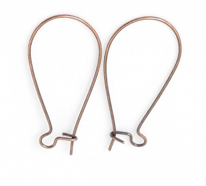 Support Boucle d'oreille Dormeuse 38mm N&deg;20 x 20 Paires