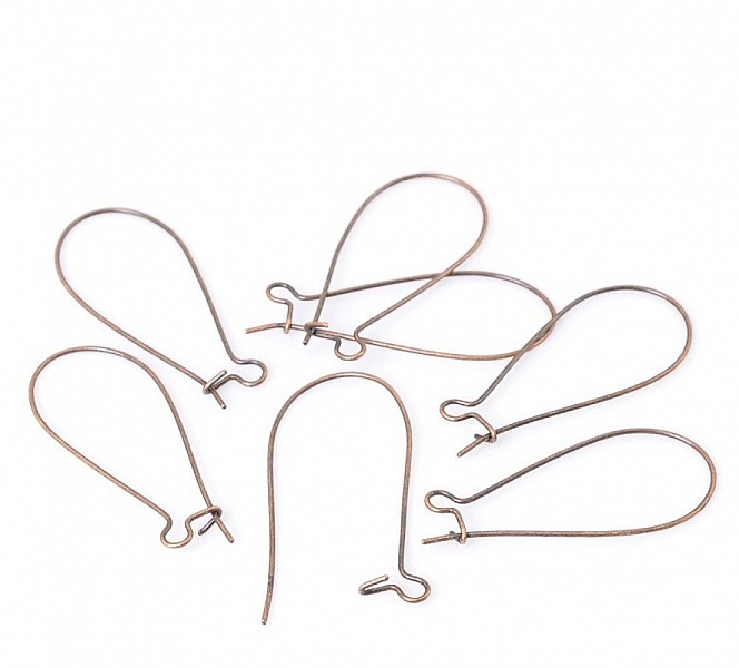 Support Boucle d'oreille Dormeuse 38mm N&deg;20 x 20 Paires