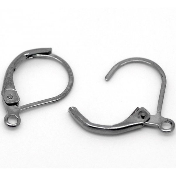 Support Boucle d'oreille Dormeuse N&deg;21 x 10 Paires