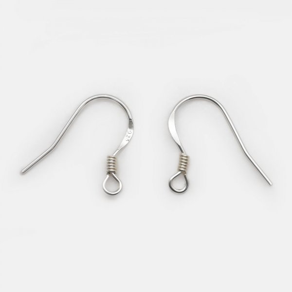 Support Boucle d'oreille Hame&ccedil;on en Argent 925 N&deg;01 x 1 paire