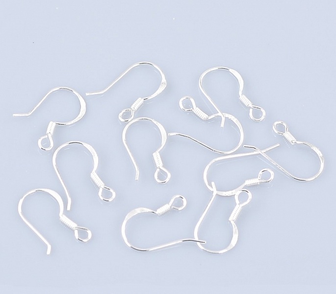 Support Boucle d'oreille Hame&ccedil;on en Argent 925 N&deg;02 x 1 paire