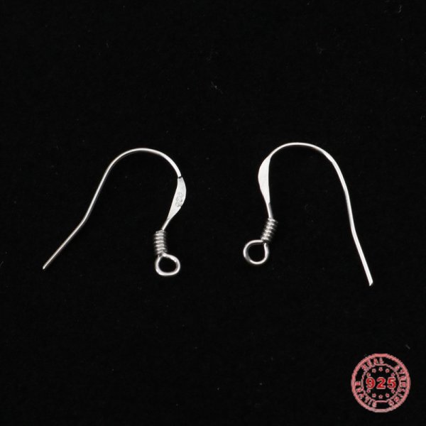 Support Boucle d'oreille Hame&ccedil;on en Argent 925 N&deg;03 x 1 paire