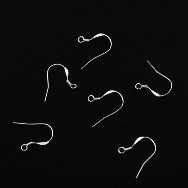 Support Boucle d'oreille Hame&ccedil;on en Argent 925 N&deg;03 x 1 paire