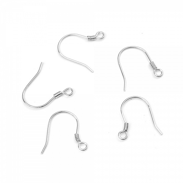 Support Boucle d'oreille Hame&ccedil;on en Argent 925 N&deg;04 x 1 paire