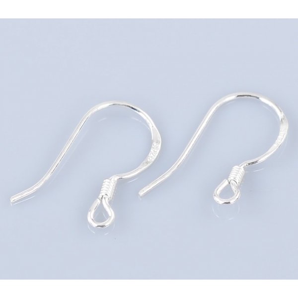 Support Boucle d'oreille Hame&ccedil;on en Argent 925 N&deg;08 x 1 paire