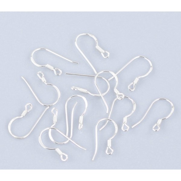 Support Boucle d'oreille Hame&ccedil;on en Argent 925 N&deg;08 x 1 paire