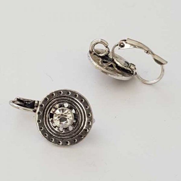 Support Boucle d'oreille Dormeuse N&deg;118 x 1 Paire Argent