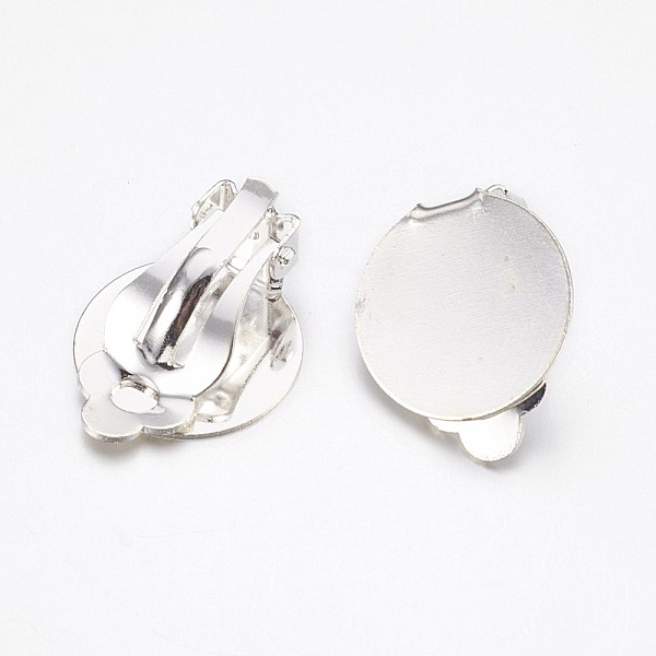 Supports Boucles d'oreilles Clips Plateau N&deg;03 x 1 Paire