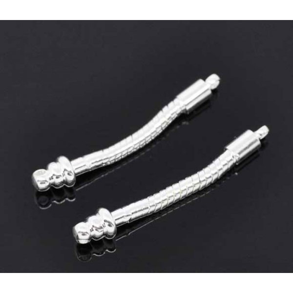 Tige 3 cm avec pas de vis x 2