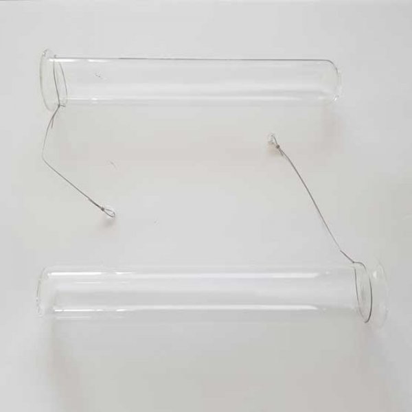 Tube &agrave; Essai - Eprouvette Verre transparent 2,5cm x 15cm