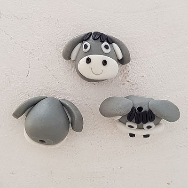 T&ecirc;te d&rsquo;&acirc;ne P&acirc;te Polym&egrave;re