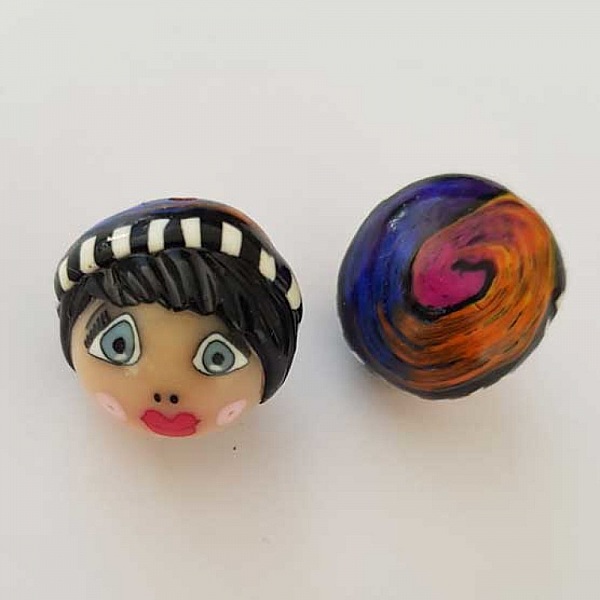 T&ecirc;te polym&egrave;re N&deg;34