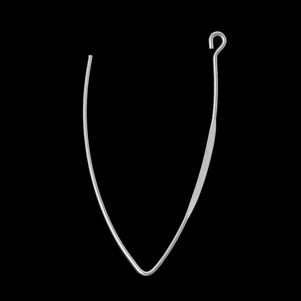 Support boucle d'oreille style Furcula Argent N&deg;01 x 5 paires