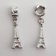 Breloque Tour Eiffel x 2 pièces