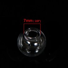 Boules en verre ronde de 12mm 20 pièces à remplir