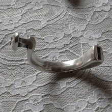 Demi Bracelet en Zamak 10 mm x 2.5 mm