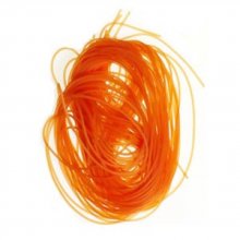 1 mètre de fil PVC de 1.5 mm Orange.