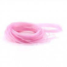 1 mètre de fil PVC de 1.5 mm Violet Rosé.