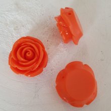 Fleur Synthétique N°03-19 orange foncé