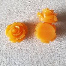 Fleur Synthétique 17 mm N°01-13 Orange