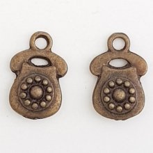 Breloque Téléphone N°01 Bronze