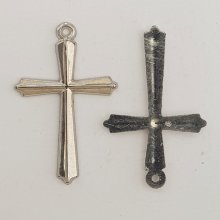 Breloque Croix N°01 Argent
