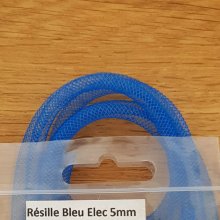 Résille Tubulaire Uni 05 mm Bleu Electrique