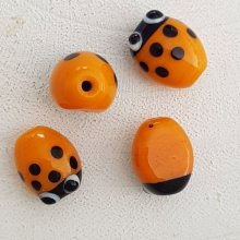 2 Perles Ovales 16/13 mm N°01