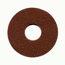Donut Feutrine 40 mm Brun x1