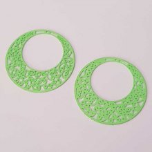 Estampe N°12 Rond 32 mm Vert