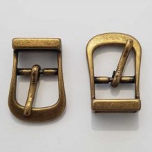 Boucle de ceinture Bronze en Zamac N°22 16mm