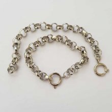 Bracelet Chaine Argent de 20 cm N°03