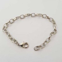 Bracelet Chaine Argent de 20 cm N°05