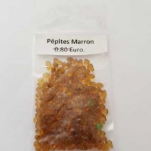 Micro bille Pépite Marron sachet de 4 Grammes