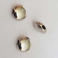 Perle divers en métal argenté 015 argent