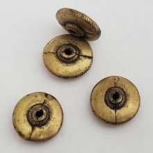 Perle divers en métal argenté 020 Bronze