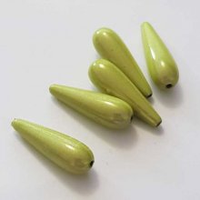 Perle Magique Goutte Vert 30 mm