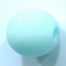 Perle Polaris Mat Ronde 18 mm Blue Zircon 01 x 1 Pièce
