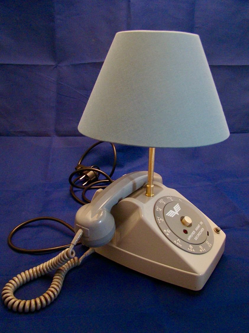 ensemble lampes de chevet air téléphone 