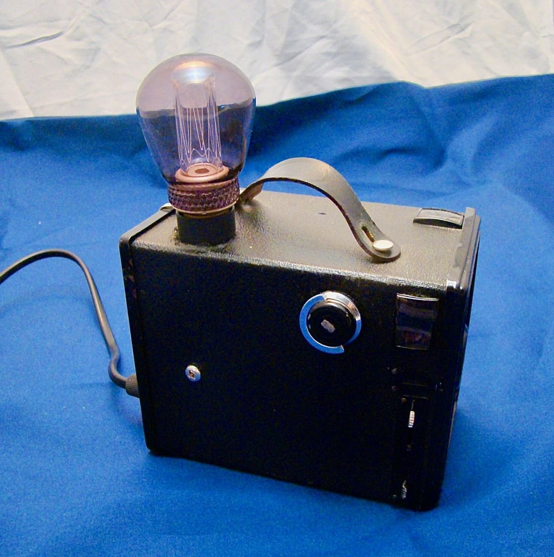 Lampe appareil photo vintage 
