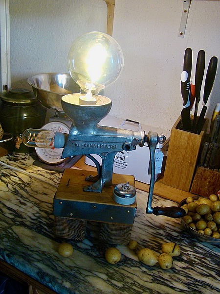 Lampe du Boucher style EDISON