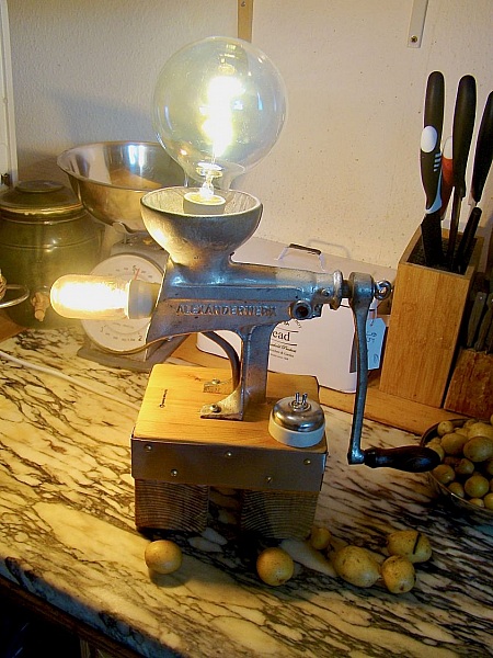 Lampe du Boucher style EDISON